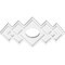 Ekena Millwork Zoe Architectural Grade PVC Ceiling Medallion, 14"W x 9 3/8"H x 3"ID x 4 1/4"C x 1"P, One-Piece CMP14X9ZE-03000 - alternate 3